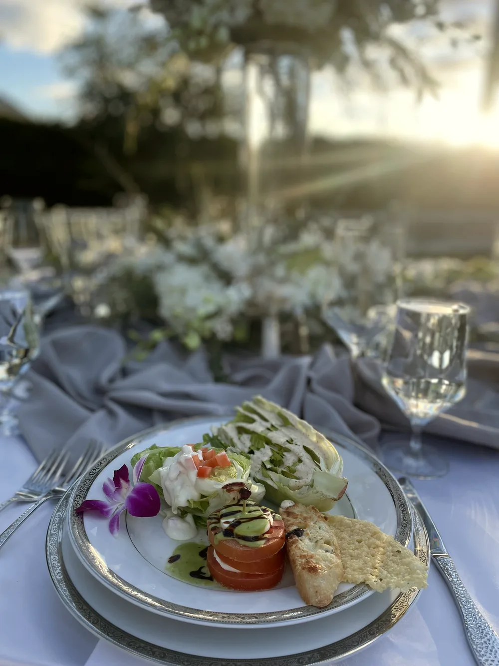 Sunset dinner