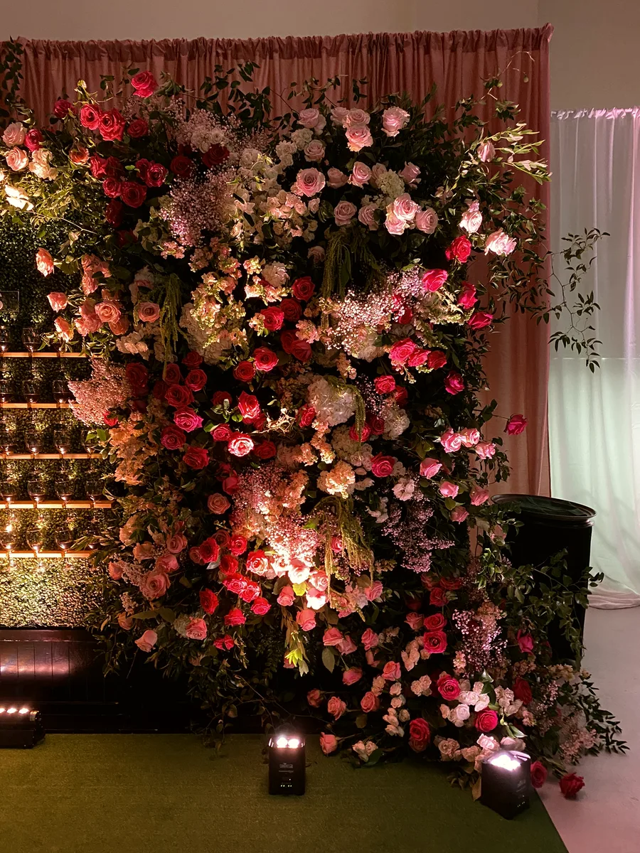 Floral & dessert display